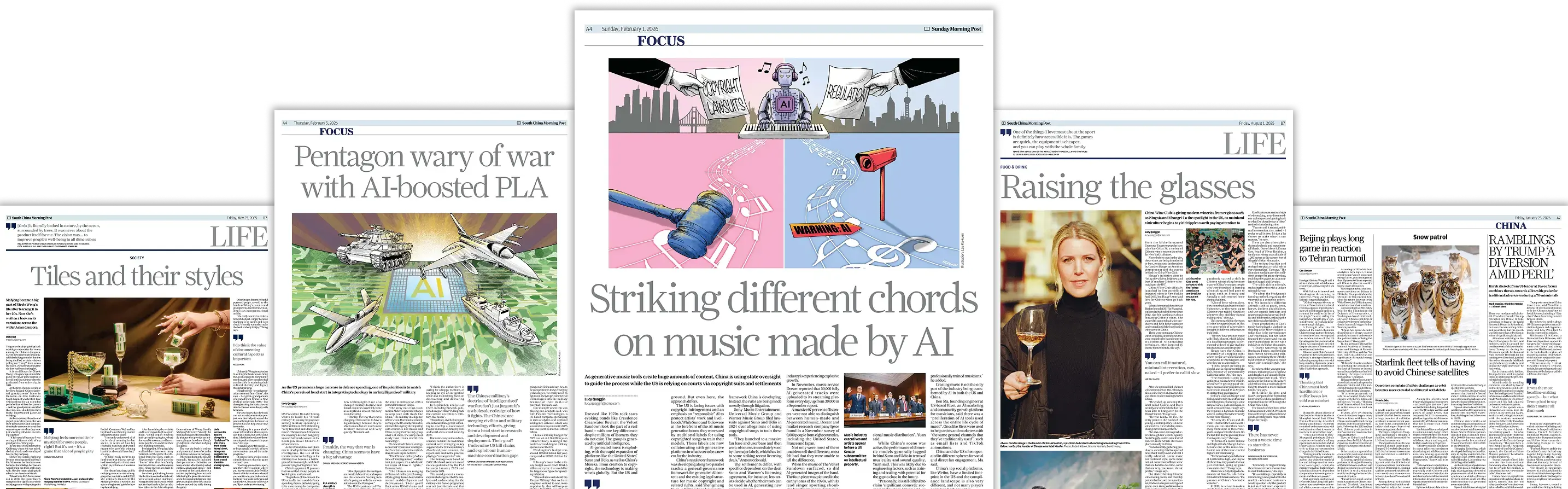 News paper clippings