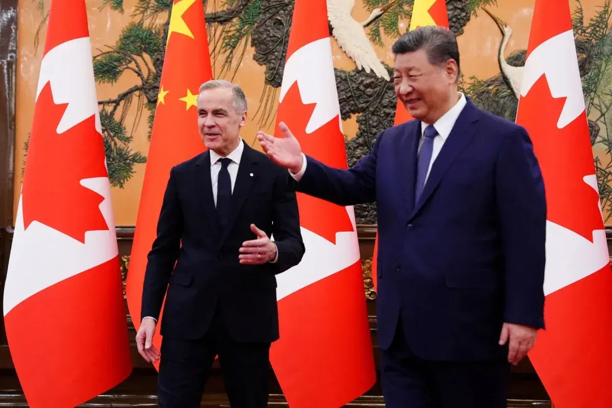 Mark Carney Xi Jinping
